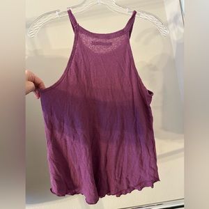 Abercrombie and Fitch Purple High Neck Tank Top - XS